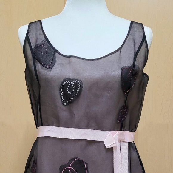 Seda Frenchmade Cocktail Dress with Hearts - Picture 7 of 10
